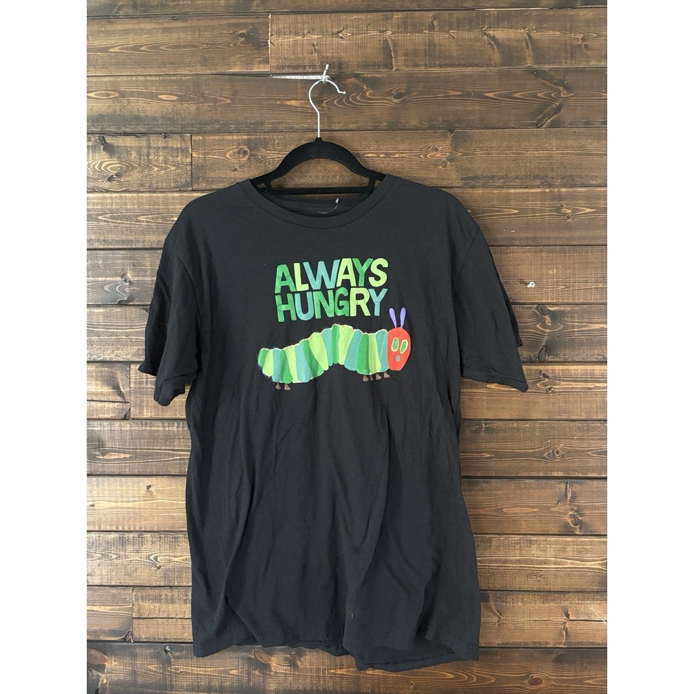 World Of Eric Carle Always Hungry Graphic T-Shirt Adult Size Large
